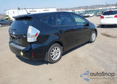 2012 Toyota Prius V Three z USA, uszkodzony, nr VIN JTDZN3EU6C3031875